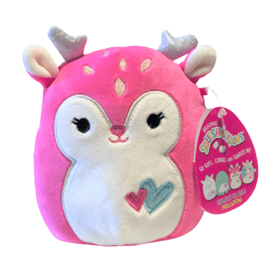 Squishmallows Duches Venado Rosado Pequeño