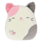 Squishmallows - Karina (Gato Rosado, Crema y Gris) - Grande