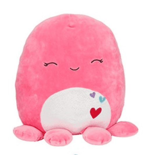 Squishmallows Abby Pulpo Rosado Mediano