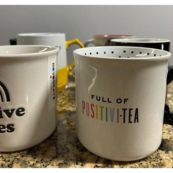 Taza Jumbo: Full Positivi-Tea.
