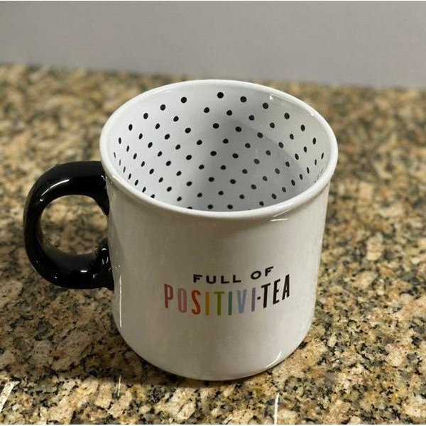 Taza Jumbo: Full Positivi-Tea.