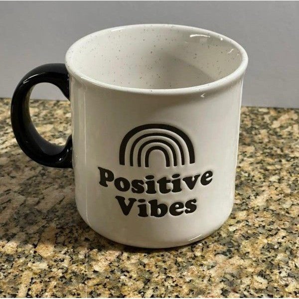Taza jumbo: Positive Vibes.