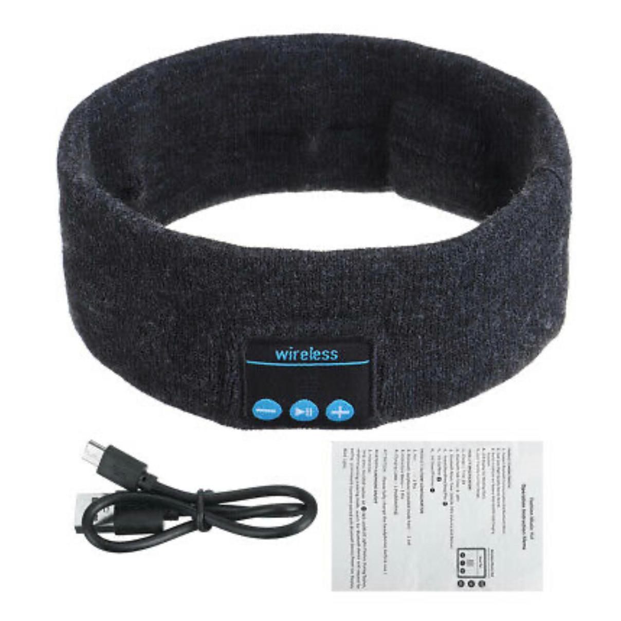 Vincha/Banda para hacer ejercicio con Bluetooth 5.0 - Gris Oscuro - The Gift Shop Costa Rica