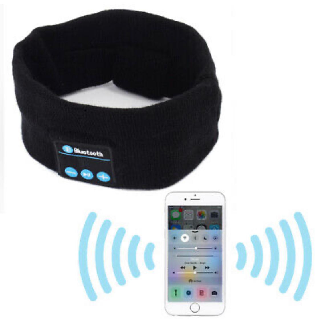 Vincha/Banda para hacer ejercicio con Bluetooth 5.0 - Negro - The Gift Shop Costa Rica
