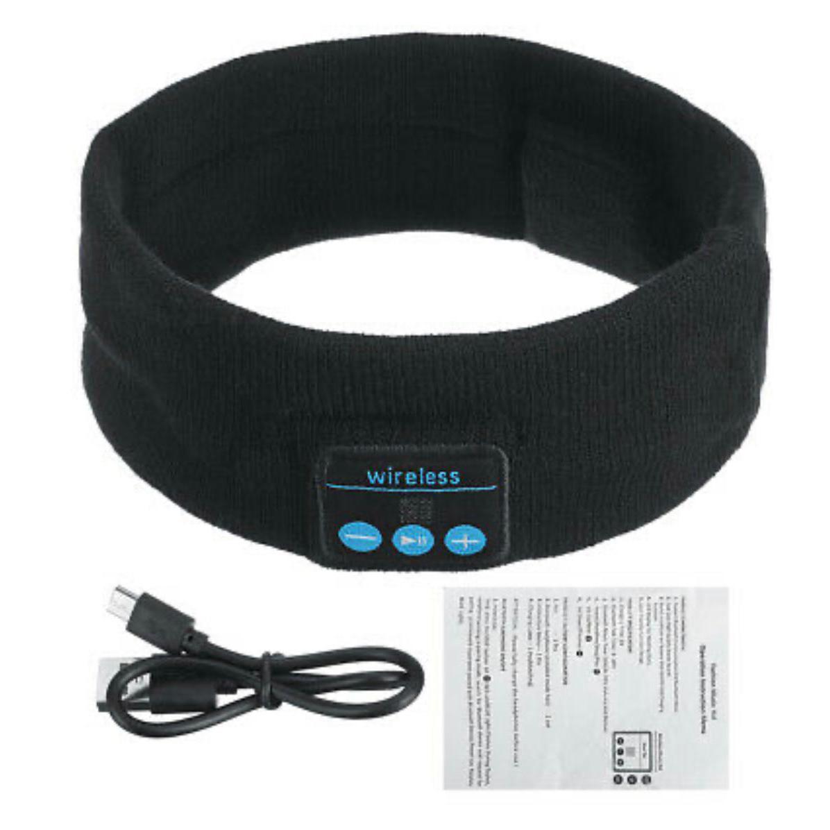 Vincha/Banda para hacer ejercicio con Bluetooth 5.0 - Negro - The Gift Shop Costa Rica