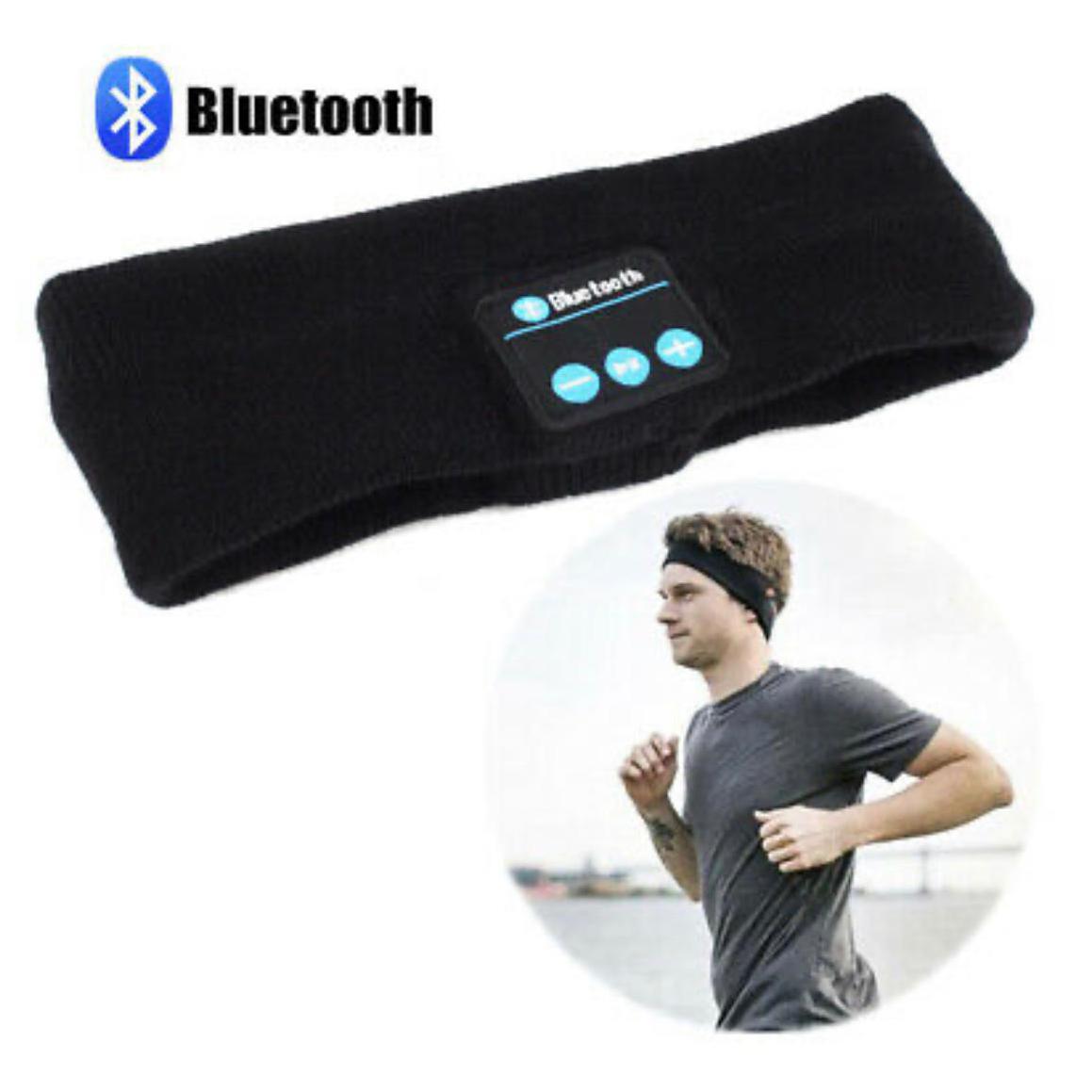 Vincha/Banda para hacer ejercicio con Bluetooth 5.0 - Negro - The Gift Shop Costa Rica