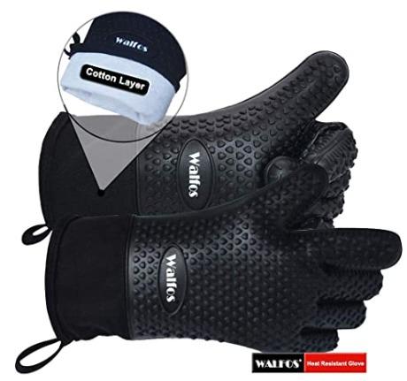 Walfos – Juego de garras de metal para manipular carne con guantes de silicona - The Gift Shop Costa Rica