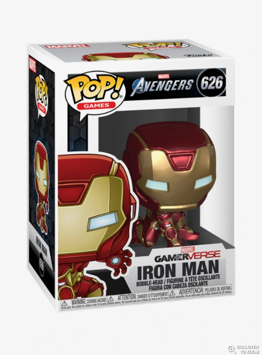Funko - 626, Marvel Avengers - Gamerverse Iron Man