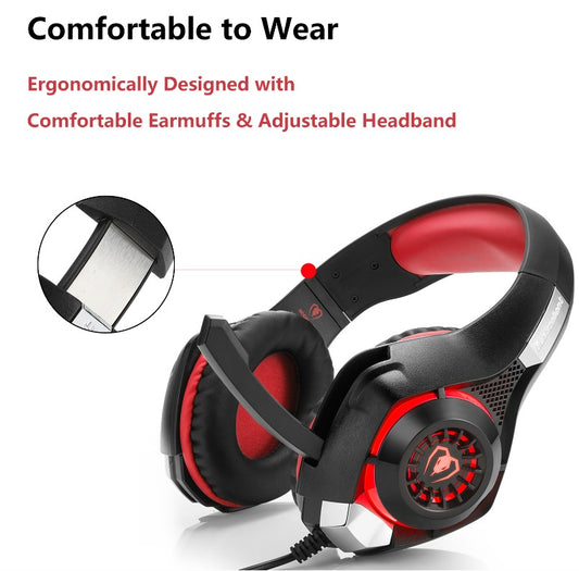 TSV Audífonos Gamer Beexcellent