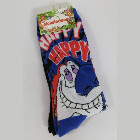 Medias de Niño - Nickelodeon - Rem & Stimpy (2 pares) - The Gift Shop Costa Rica