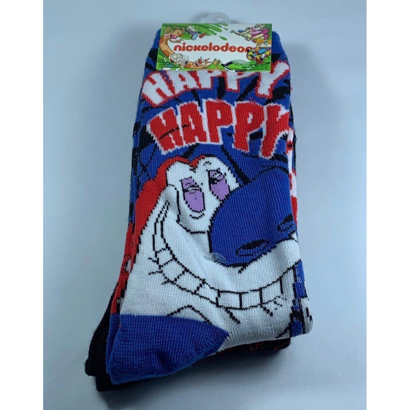 Medias de Niño - Nickelodeon - Rem & Stimpy (2 pares) - The Gift Shop Costa Rica