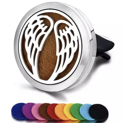 Ambientador para carro con 11 almohadillas intercambiables (No incluye fragancia) - The Gift Shop Costa Rica