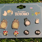 Bisutería - Totoro - Set de Aretes (4 pares) - The Gift Shop Costa Rica