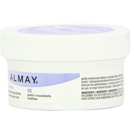 Pads desmaquillante, marca Almay