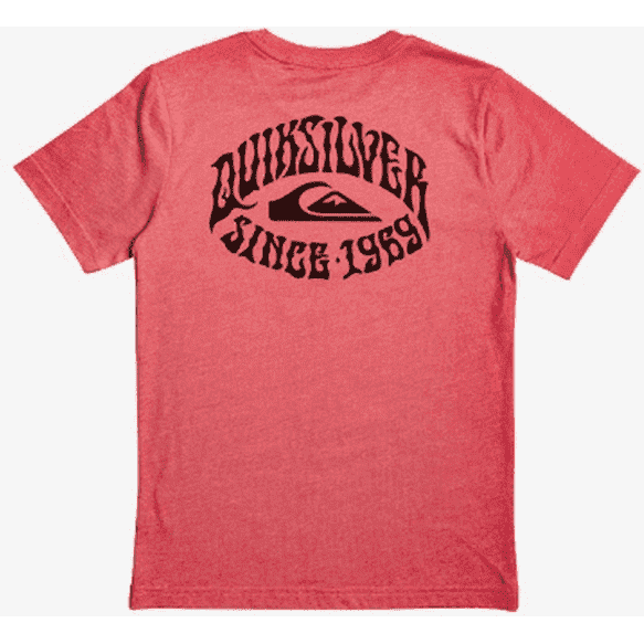 Camiseta Quiksilver Rock Mode BT Rojo Talla